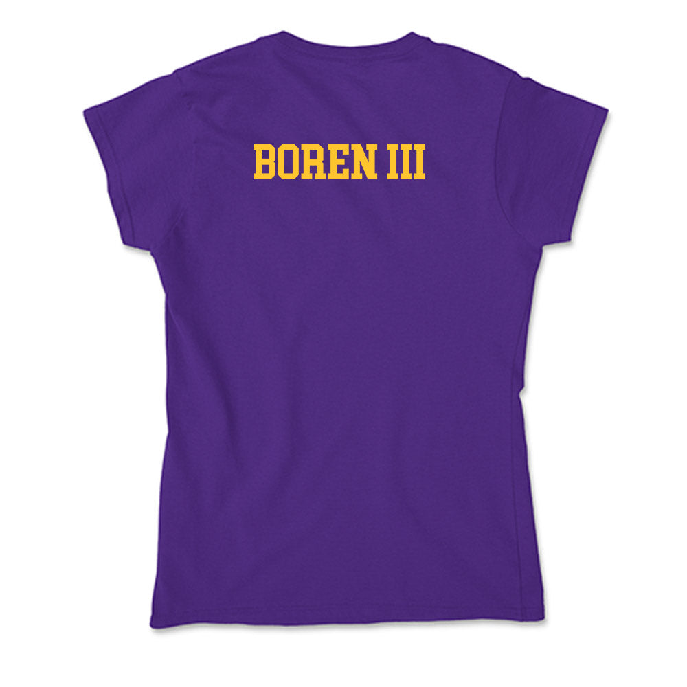 Montevallo - NCAA Men's Golf : Russell Boren III - Soft Style Women’s T-Shirt-1