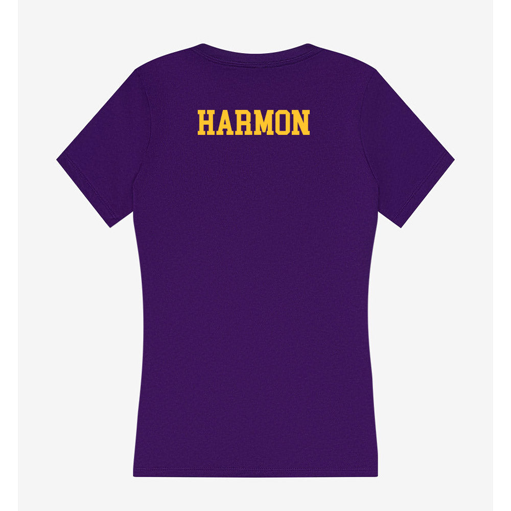 Montevallo - NCAA Men's Track & Field : Jordan Harmon - Women's V-Neck T-Shirt-1