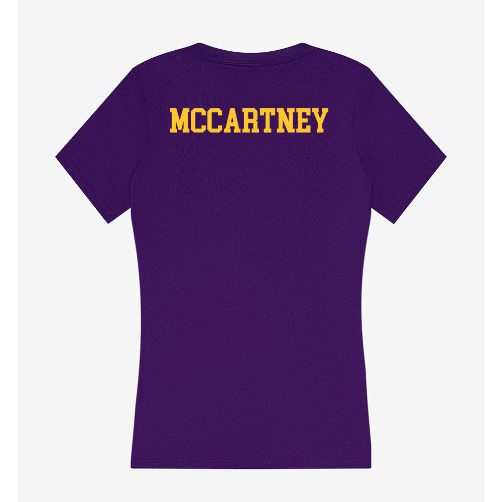 Montevallo - NCAA Women's Track & Field : Morgan Mccartney - Women's V-Neck T-Shirt-1