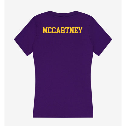 Montevallo - NCAA Women's Track & Field : Morgan Mccartney - Women's V-Neck T-Shirt-1