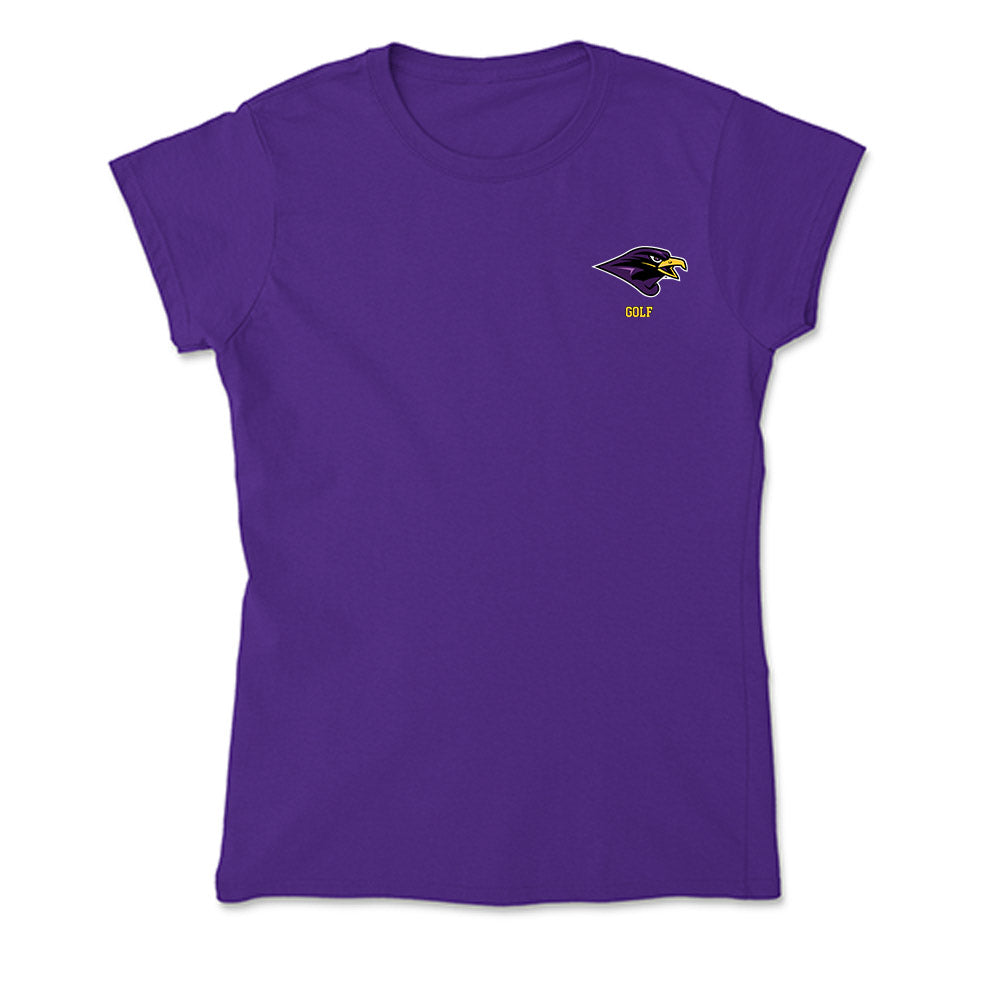 Montevallo - NCAA Men's Golf : Russell Boren III - Soft Style Women’s T-Shirt-0