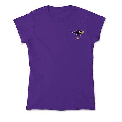 Montevallo - NCAA Men's Golf : Russell Boren III - Soft Style Women’s T-Shirt-0