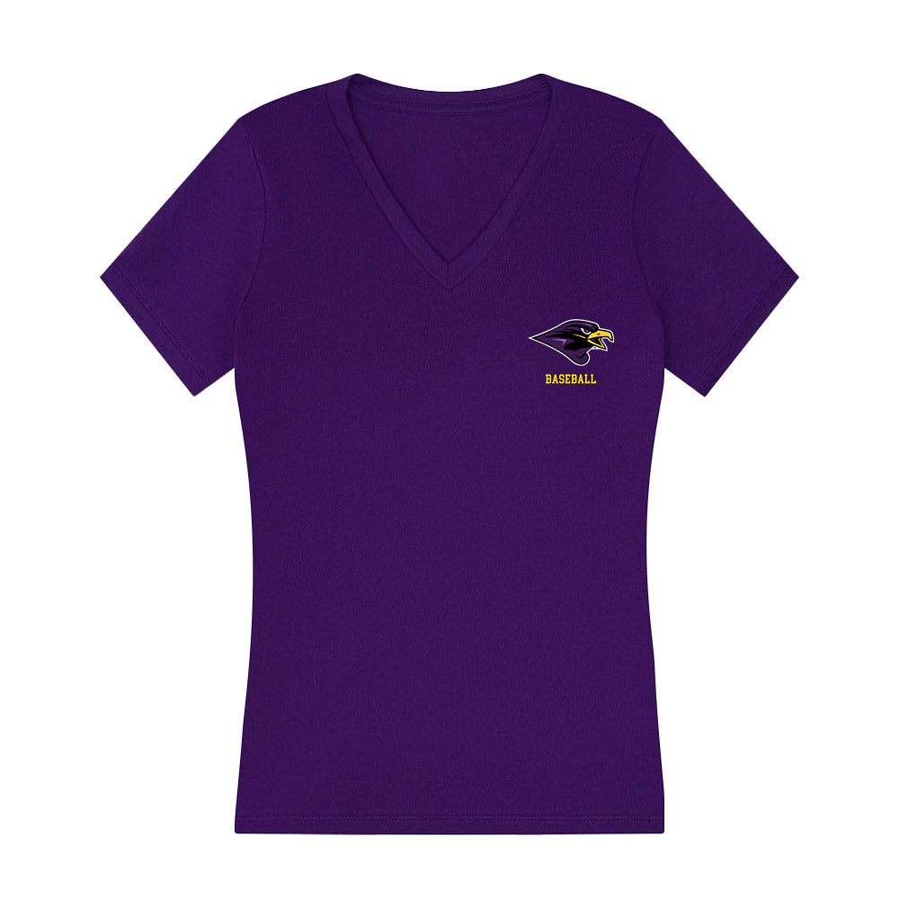 Montevallo - NCAA Baseball : Matthew Steele - Women's V-Neck T-Shirt-0