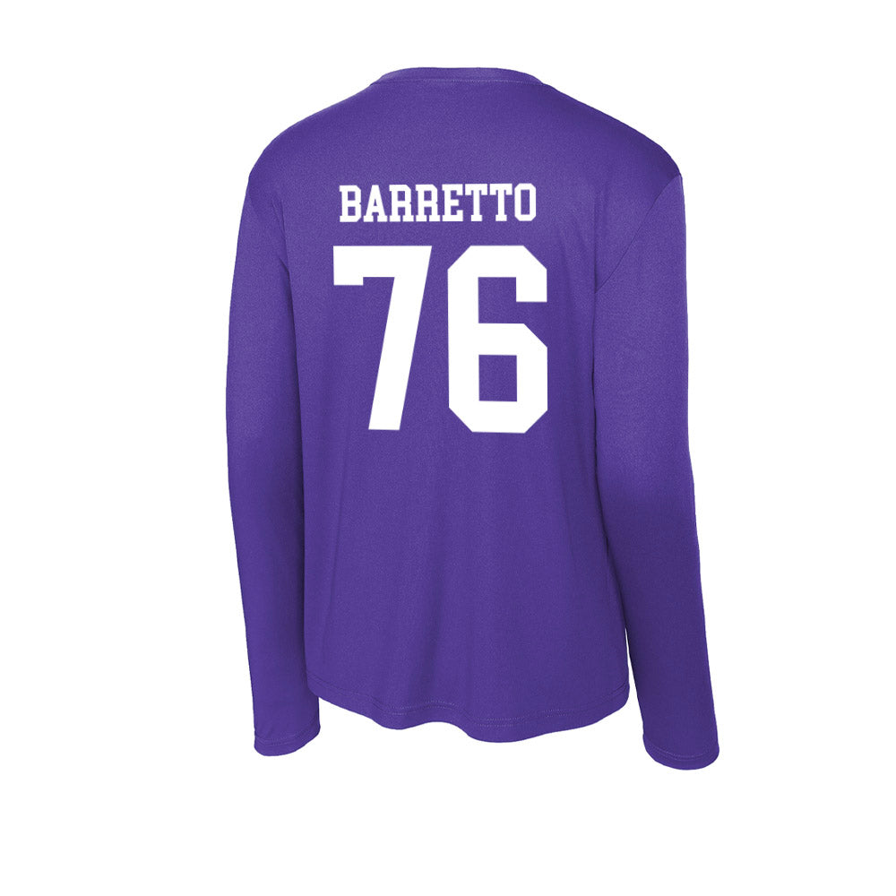 Truman - NCAA Football : Michael Barretto - Activewear Long Sleeve T-Shirt-1