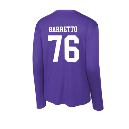 Truman - NCAA Football : Michael Barretto - Activewear Long Sleeve T-Shirt-1