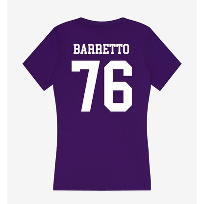 Truman - NCAA Football : Michael Barretto - Women's V-Neck T-Shirt-1