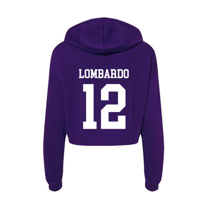 Truman - NCAA Men's Soccer : Brady Lombardo - Women's Crop Fleece Hoodie-1