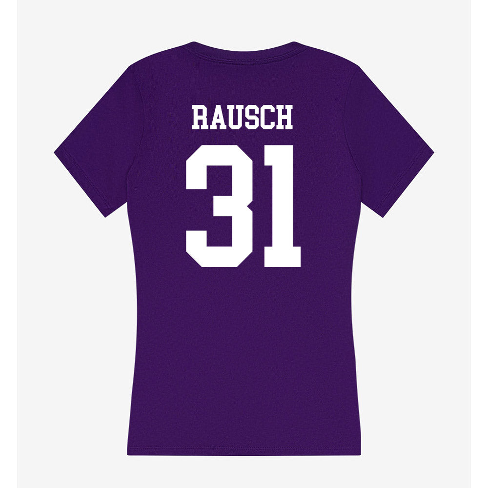 Truman - NCAA Women's Basketball : Avery Rausch - Women's V-Neck T-Shirt-1