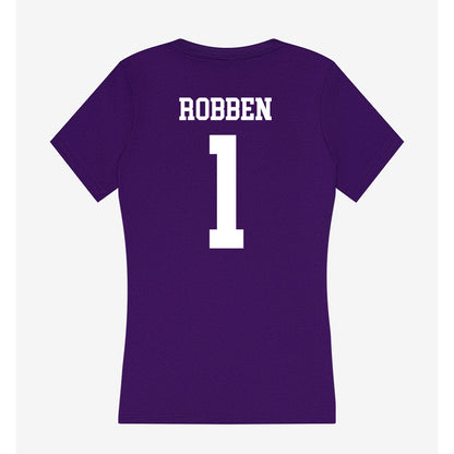 Truman - NCAA Men's Soccer : Owen Robben - Women's V-Neck T-Shirt-1
