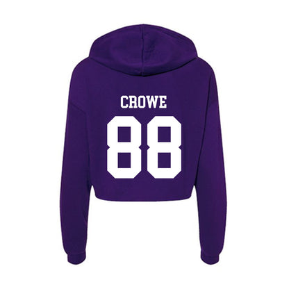 Truman - NCAA Football : Kai Crowe - Women's Crop Fleece Hoodie-1