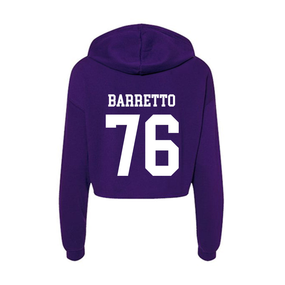 Truman - NCAA Football : Michael Barretto - Women's Crop Fleece Hoodie-1