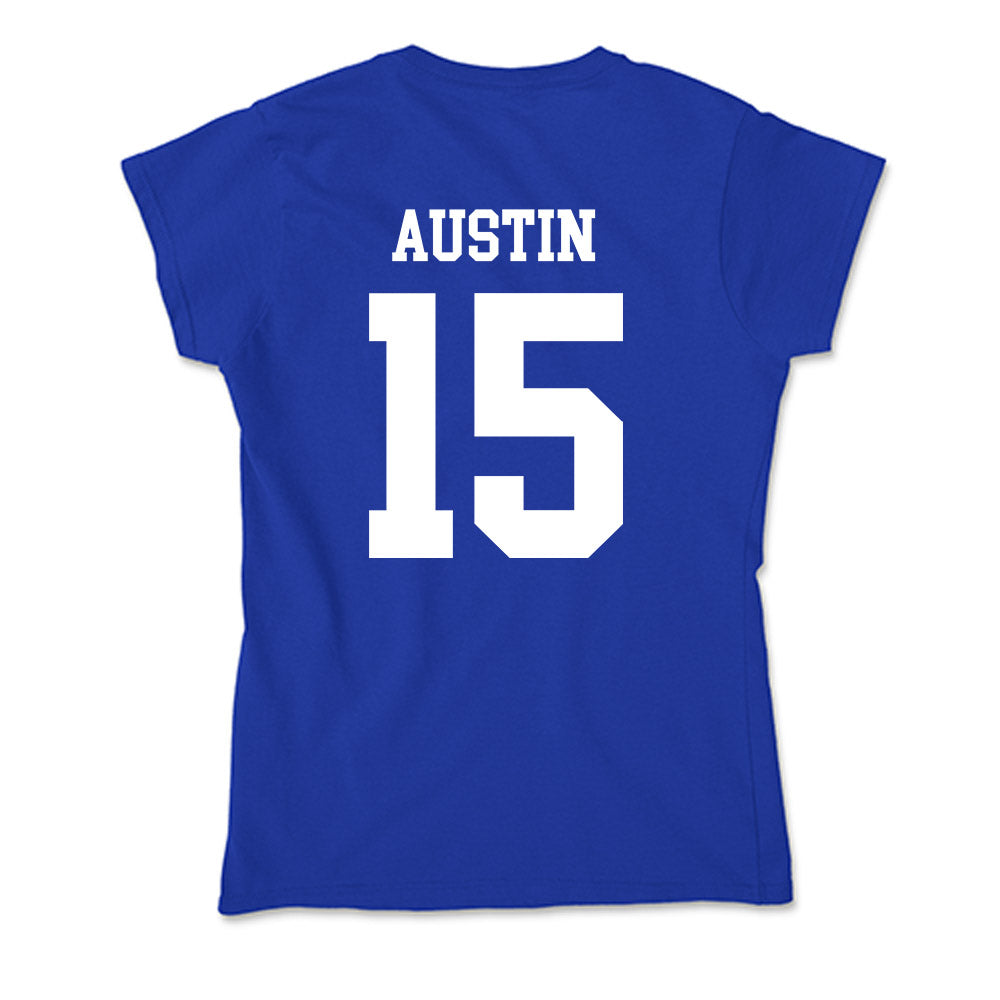 EIU - NCAA Men's Basketball : Andrew Austin - Soft Style Women’s T-Shirt-1