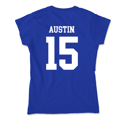 EIU - NCAA Men's Basketball : Andrew Austin - Soft Style Women’s T-Shirt-1