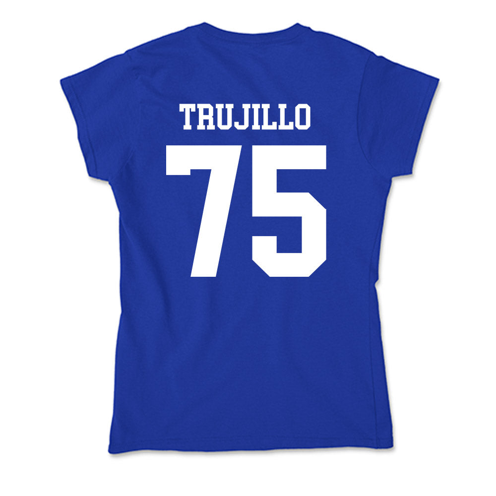 EIU - NCAA Football : David Trujillo - Soft Style Women’s T-Shirt-1