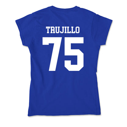 EIU - NCAA Football : David Trujillo - Soft Style Women’s T-Shirt-1