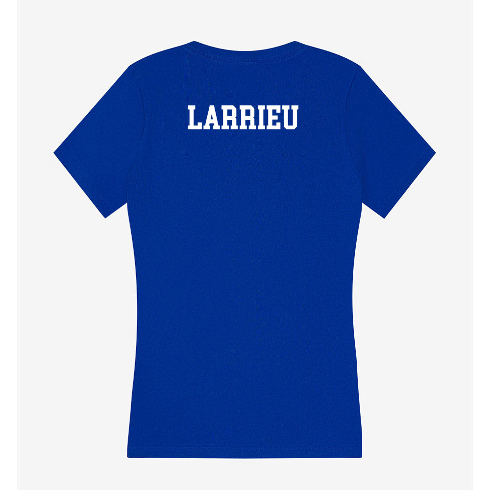 EIU - NCAA Women's Tennis : Mila Larrieu - Women's V-Neck T-Shirt-1