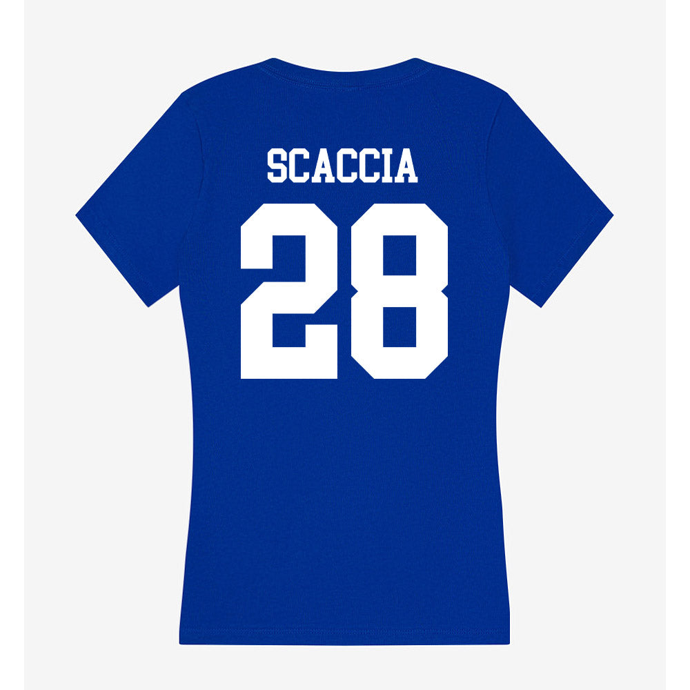 EIU - NCAA Baseball : Eddie Scaccia - Women's V-Neck T-Shirt-1