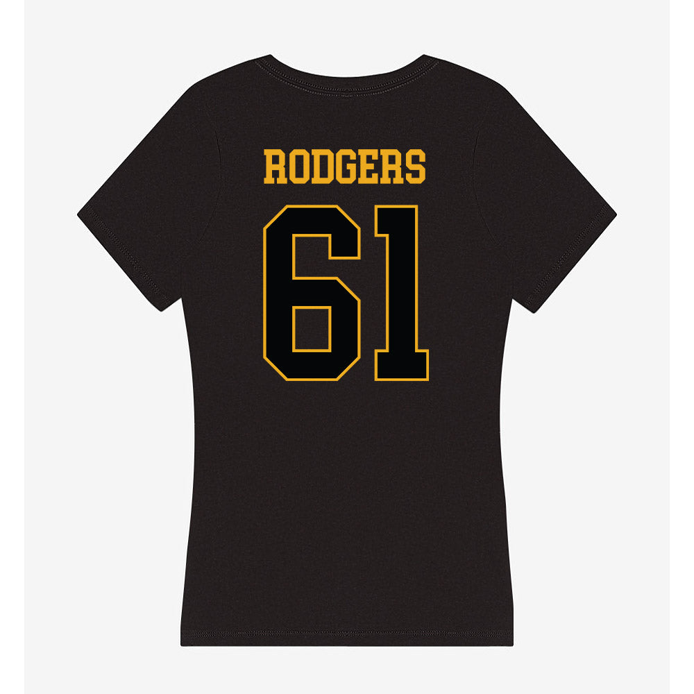 UAPB - NCAA Football : Jeremiah Rodgers - Women's V-Neck T-Shirt-1
