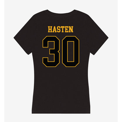 UAPB - NCAA Baseball : Jack Hasten - Women's V-Neck T-Shirt-1