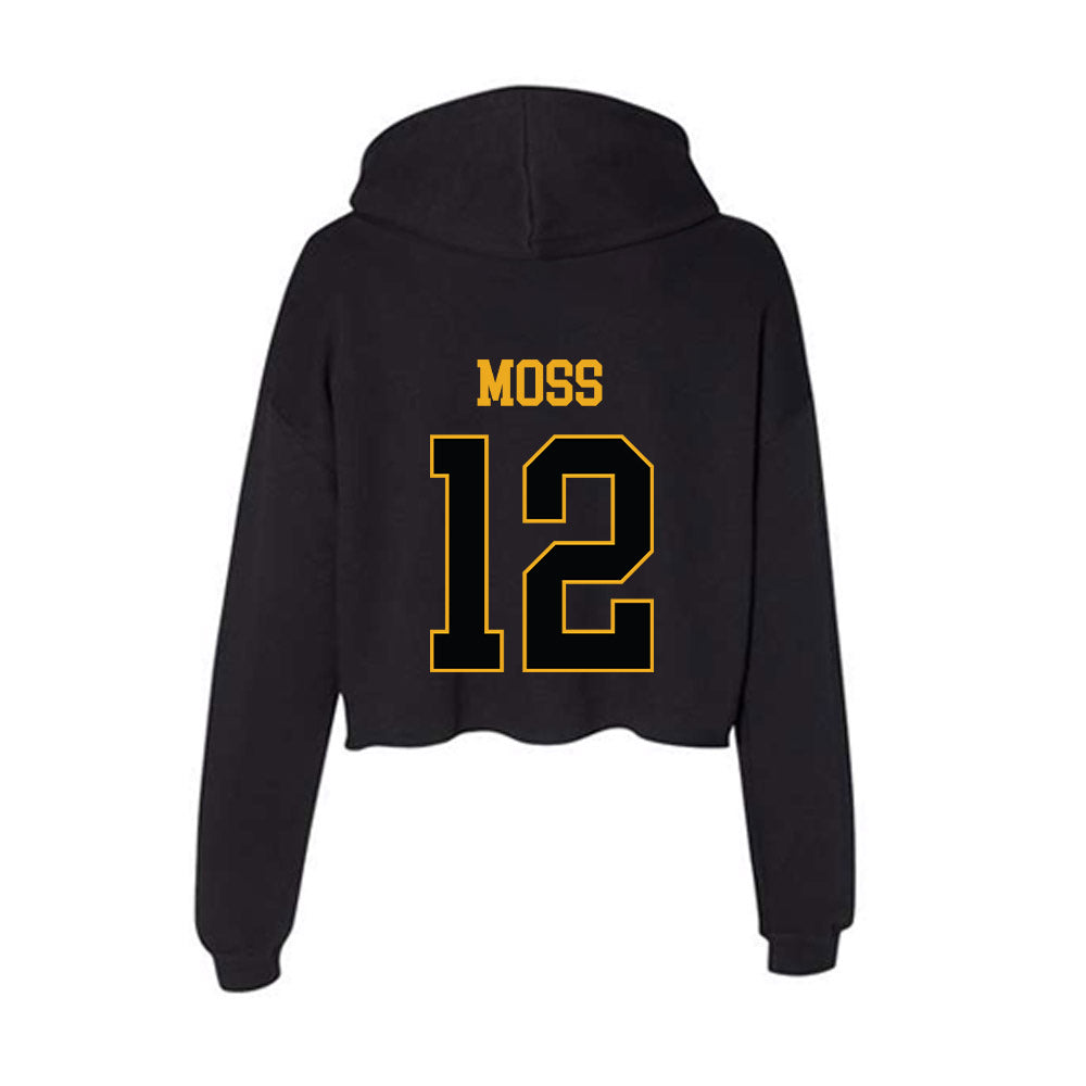 UAPB - NCAA Women's Soccer : Samina Moss - Women's Crop Fleece Hoodie-1