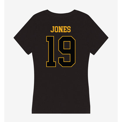UAPB - NCAA Softball : Kiya Jones - Women's V-Neck T-Shirt-1