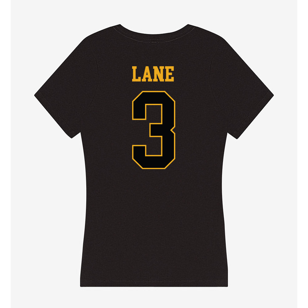 UAPB - NCAA Softball : Zy'ava Lane - Women's V-Neck T-Shirt-1
