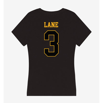 UAPB - NCAA Softball : Zy'ava Lane - Women's V-Neck T-Shirt-1
