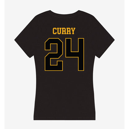 UAPB - NCAA Football : Bj Curry - Women's V-Neck T-Shirt-1