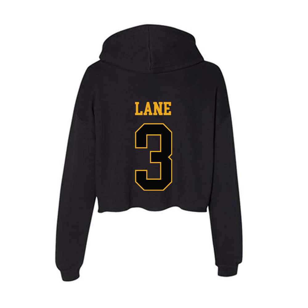 UAPB - NCAA Softball : Zy'ava Lane - Women's Crop Fleece Hoodie-1