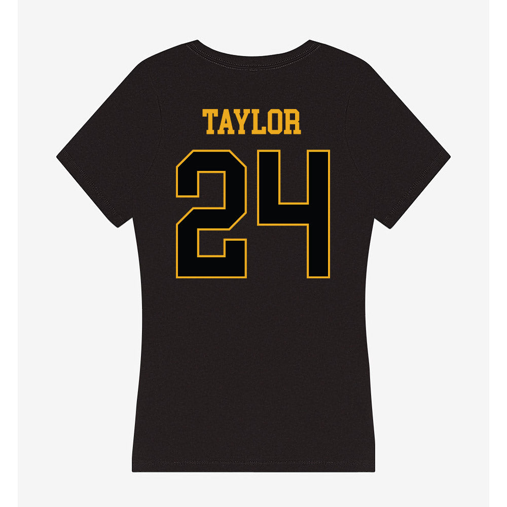 UAPB - NCAA Women's Basketball : Tyra Taylor - Women's V-Neck T-Shirt-1