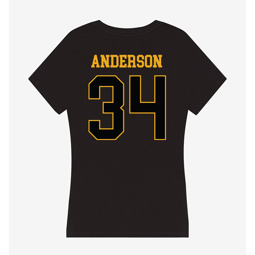 UAPB - NCAA Football : Ahmad Anderson - Women's V-Neck T-Shirt-1