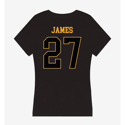 UAPB - NCAA Baseball : Reagan James - Women's V-Neck T-Shirt-1