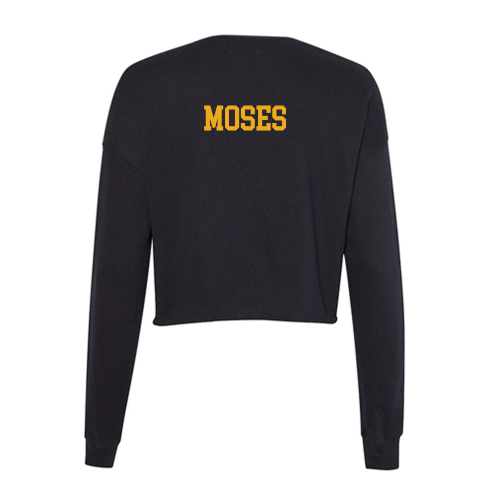 UAPB - NCAA Men's Track & Field : Anson Moses - Women's Cropped Crew Fleece-1
