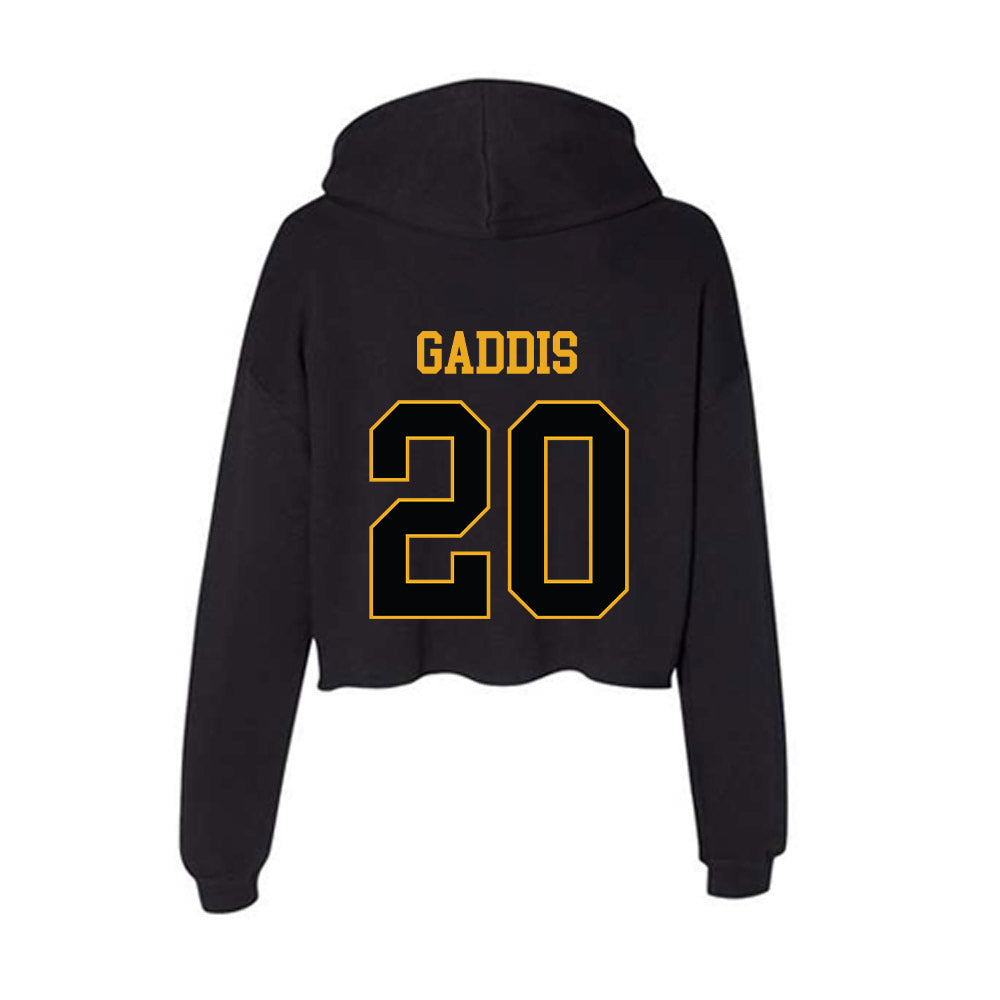 UAPB - NCAA Softball : Ryen Gaddis - Women's Crop Fleece Hoodie-1