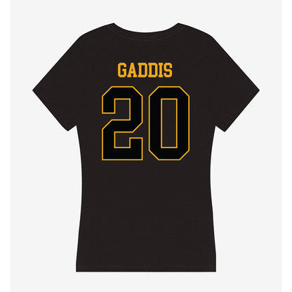UAPB - NCAA Softball : Ryen Gaddis - Women's V-Neck T-Shirt-1
