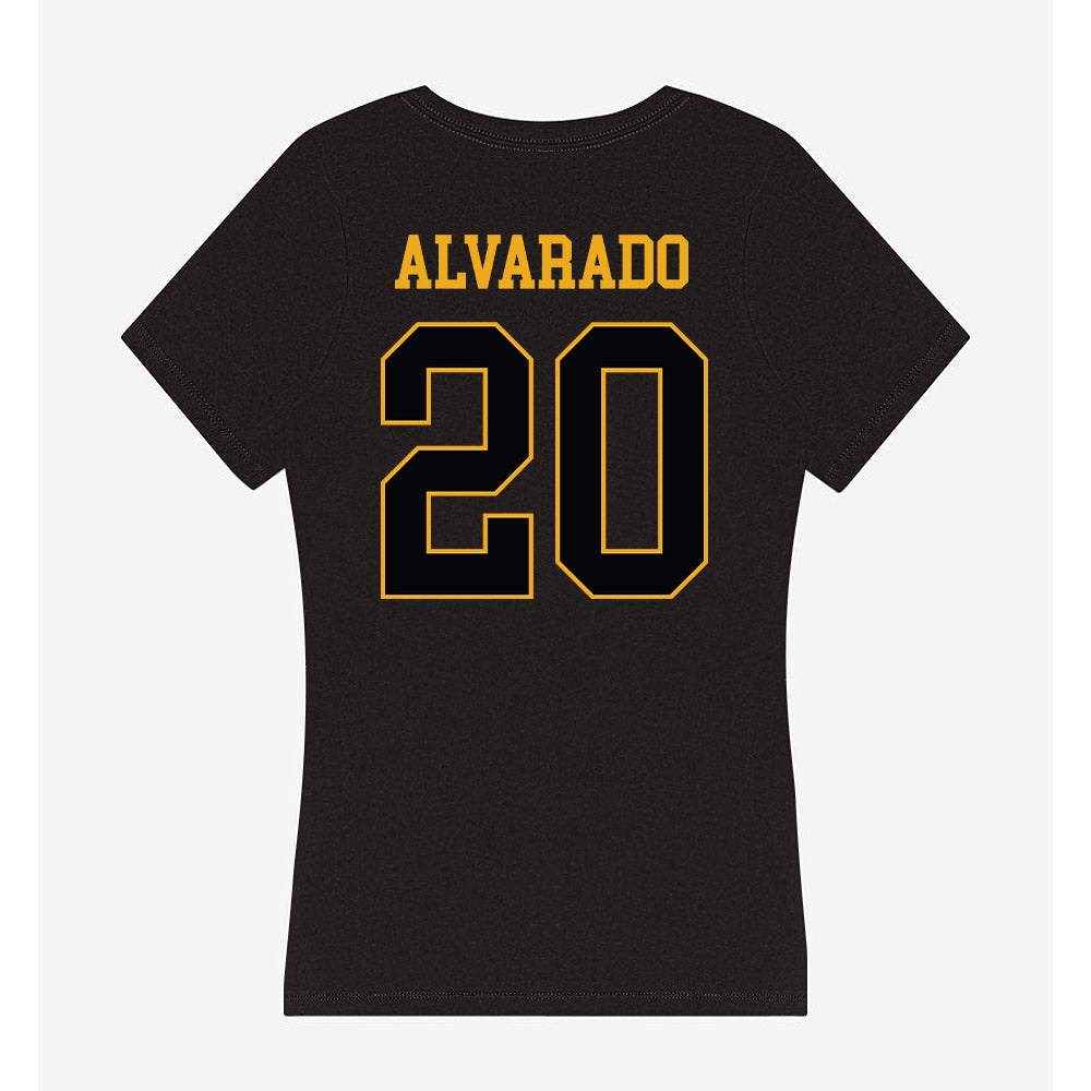 UAPB - NCAA Baseball : Lazaro Alvarado - Women's V-Neck T-Shirt-1