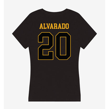 UAPB - NCAA Baseball : Lazaro Alvarado - Women's V-Neck T-Shirt-1
