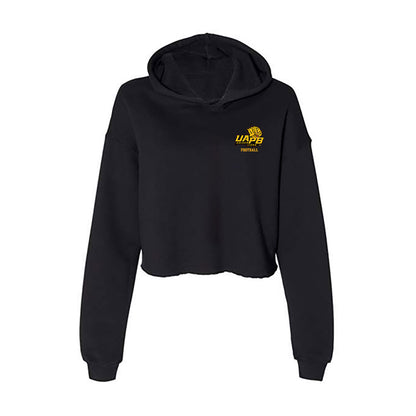 UAPB - NCAA Football : Floyd Flugence - Women's Crop Fleece Hoodie-0