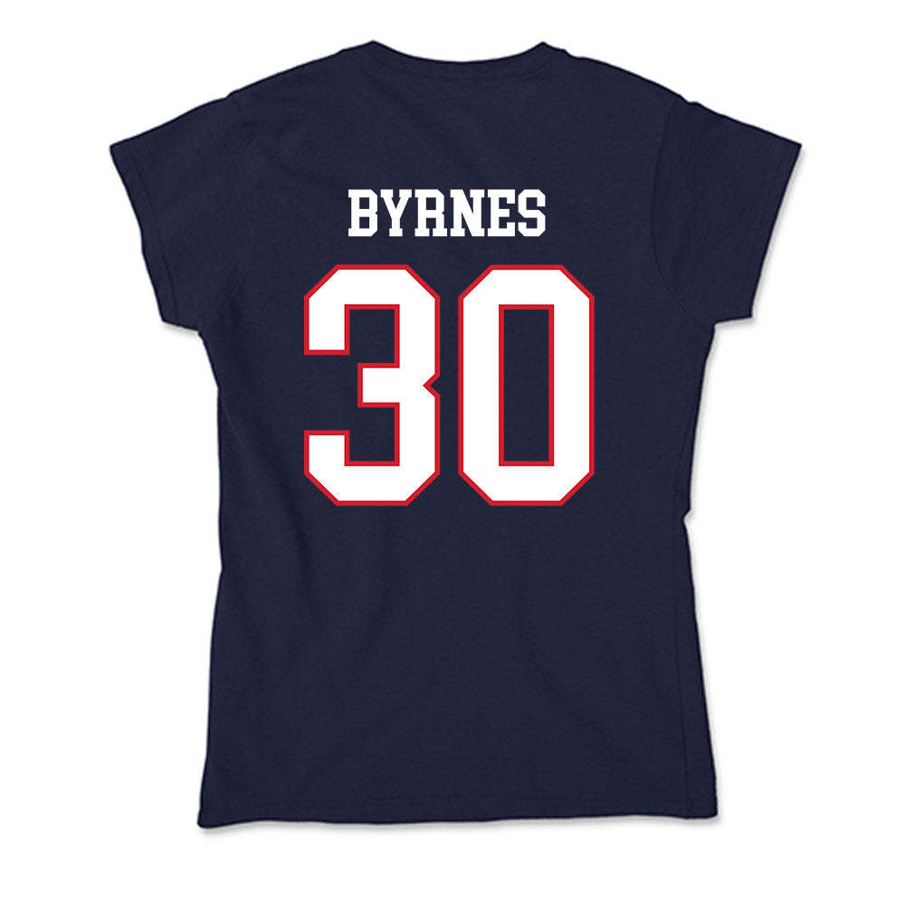 Columbus State - NCAA Men's Basketball : Davis Byrnes - Soft Style Women’s T-Shirt-1