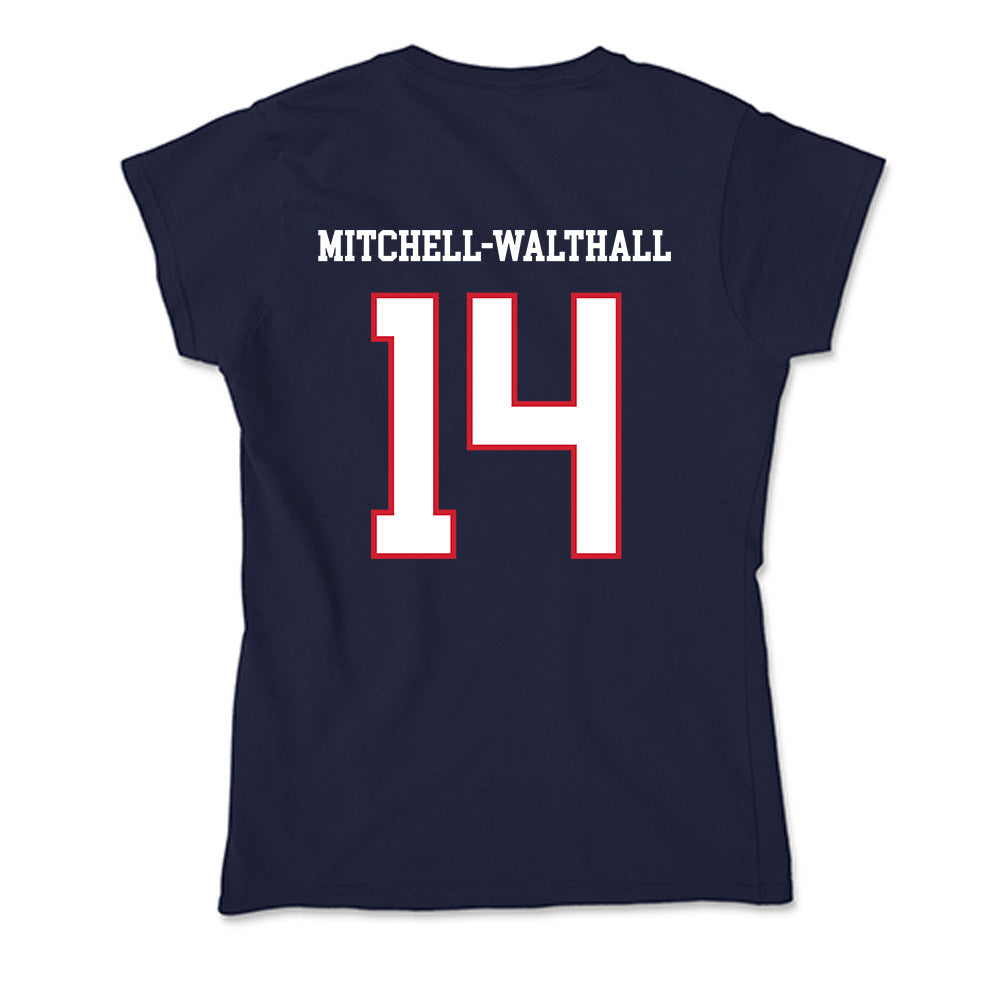 Columbus State - NCAA Women's Basketball : Laura Mitchell-Walthall - Soft Style Women’s T-Shirt-1