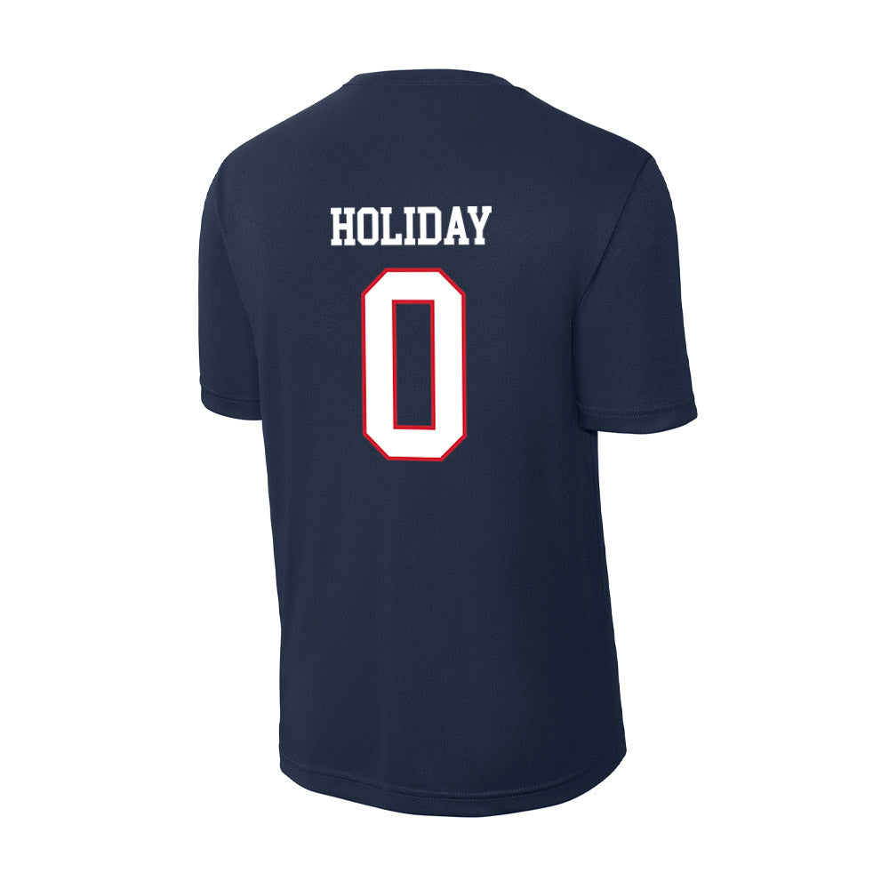 Columbus State - NCAA Women's Basketball : Kay Kay Holiday - Activewear T-Shirt-1