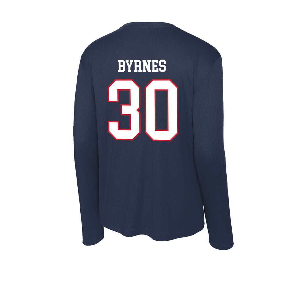 Columbus State - NCAA Men's Basketball : Davis Byrnes - Activewear Long Sleeve T-Shirt-1