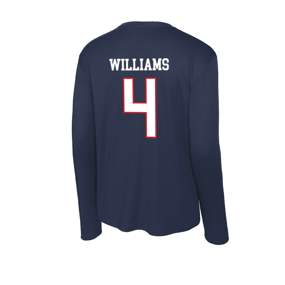 Columbus State - NCAA Women's Basketball : Nekaya Williams - Activewear Long Sleeve T-Shirt-1