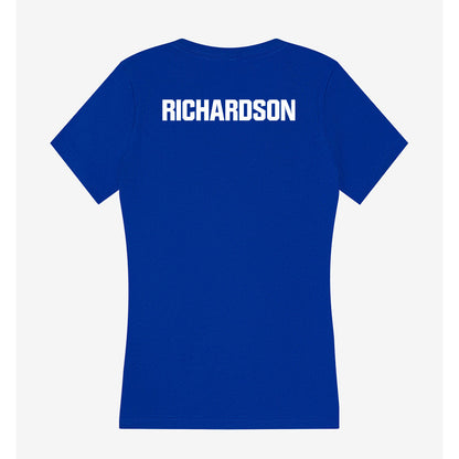 Fayetteville State - Dance Team : Angel Richardson - Women's V-Neck T-Shirt-1