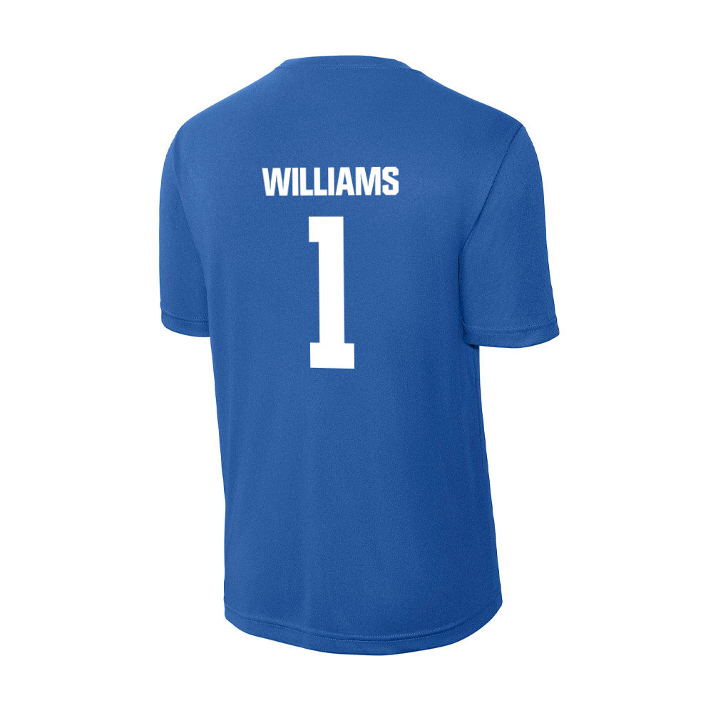 Fayetteville State - NCAA Men's Basketball : Rell Williams - Activewear T-Shirt-1