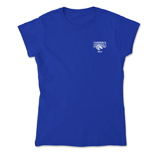 Fayetteville State - NCAA Men's Golf : Sutton Dreier - Soft Style Women’s T-Shirt-0