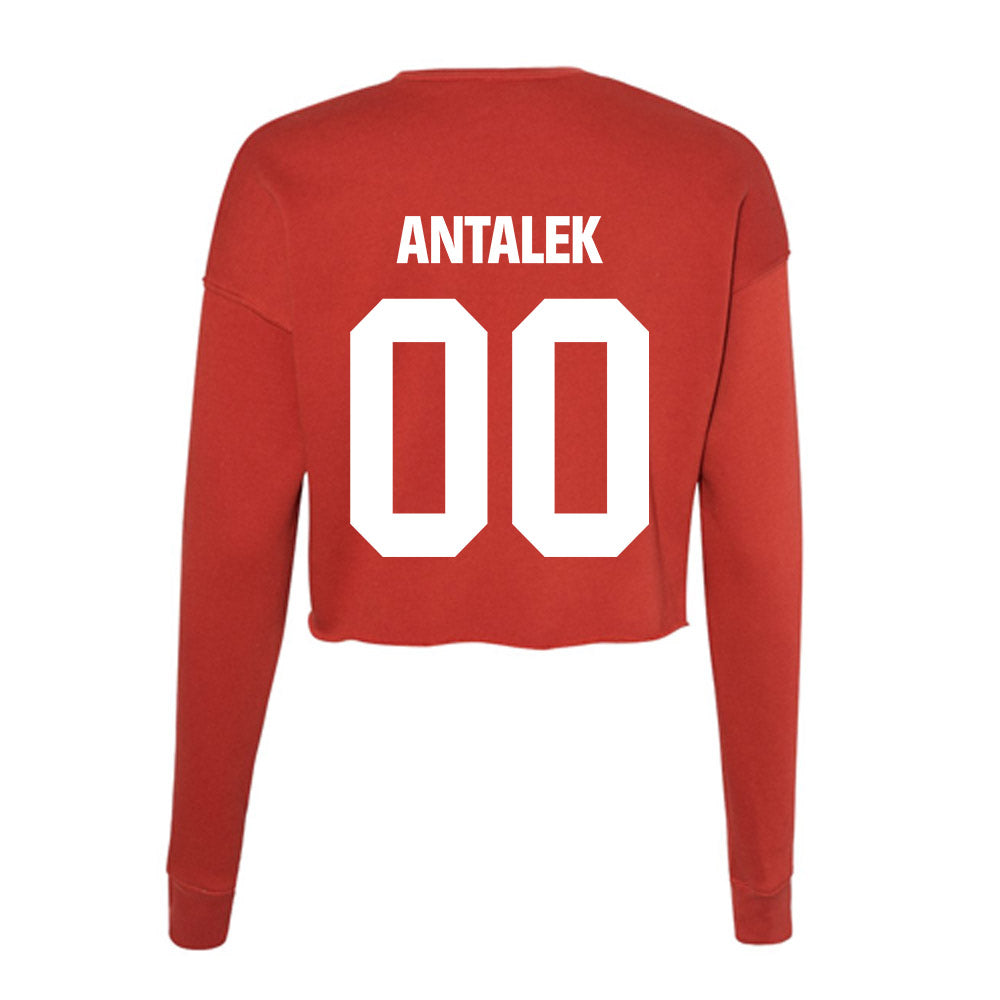 Jax State - NCAA Baseball : Cooper Antalek - Women's Cropped Crew Fleece-1