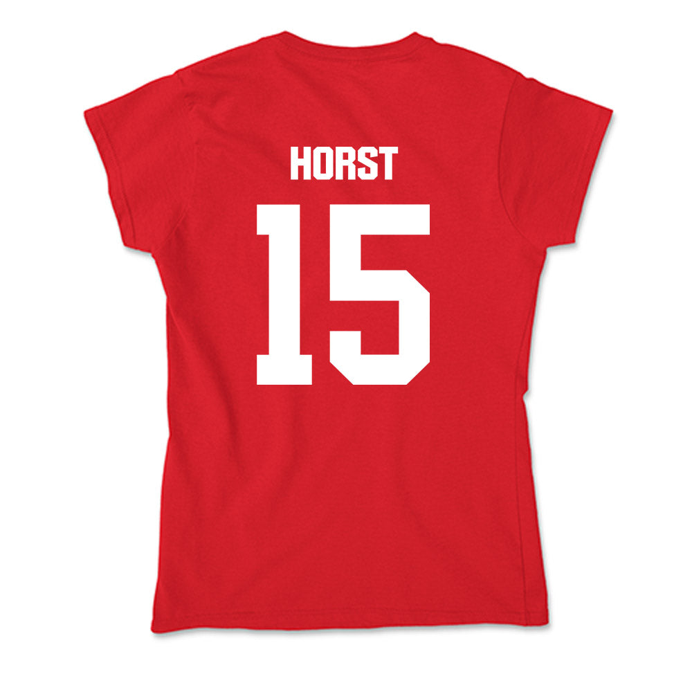 Jax State - NCAA Baseball : Chase Horst - Soft Style Women’s T-Shirt-1