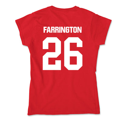 Jax State - NCAA Football : Lucas Farrington - Soft Style Women’s T-Shirt-1