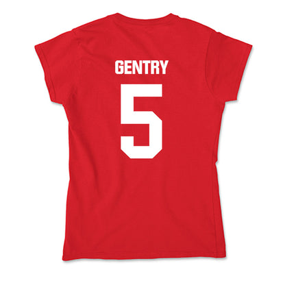 Jax State - NCAA Football : Dylan Gentry - Soft Style Women’s T-Shirt-1